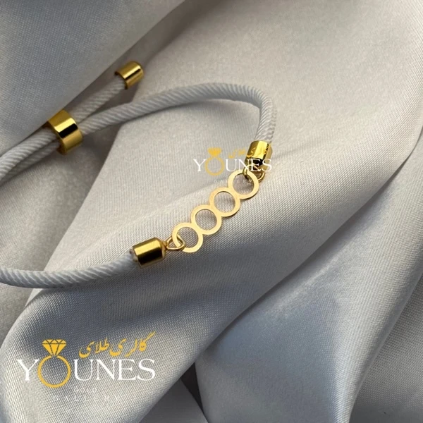 دستبند کارتیر طلا لیزری